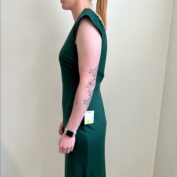 Hunter Green Long Gown, Lulus. Size L, new with tags - Picture 4 of 5